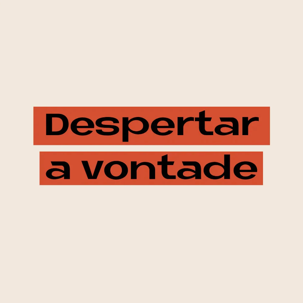 Despertar a vontade