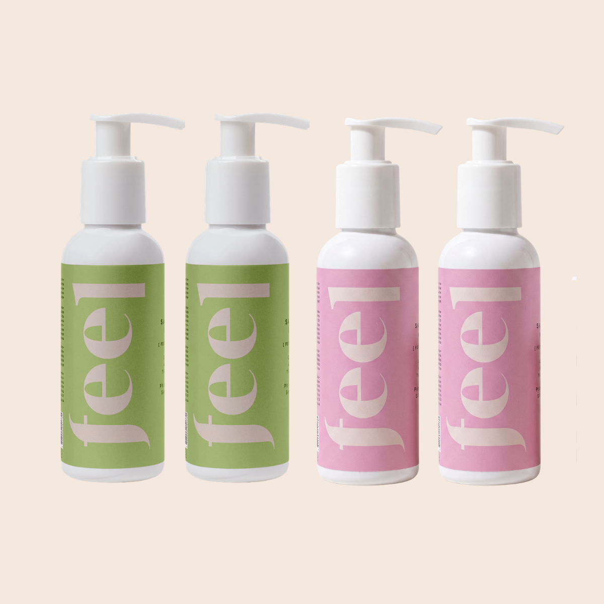 Quarteto Misto Balanceado (2 Fresh + 2 Sem Perfume)