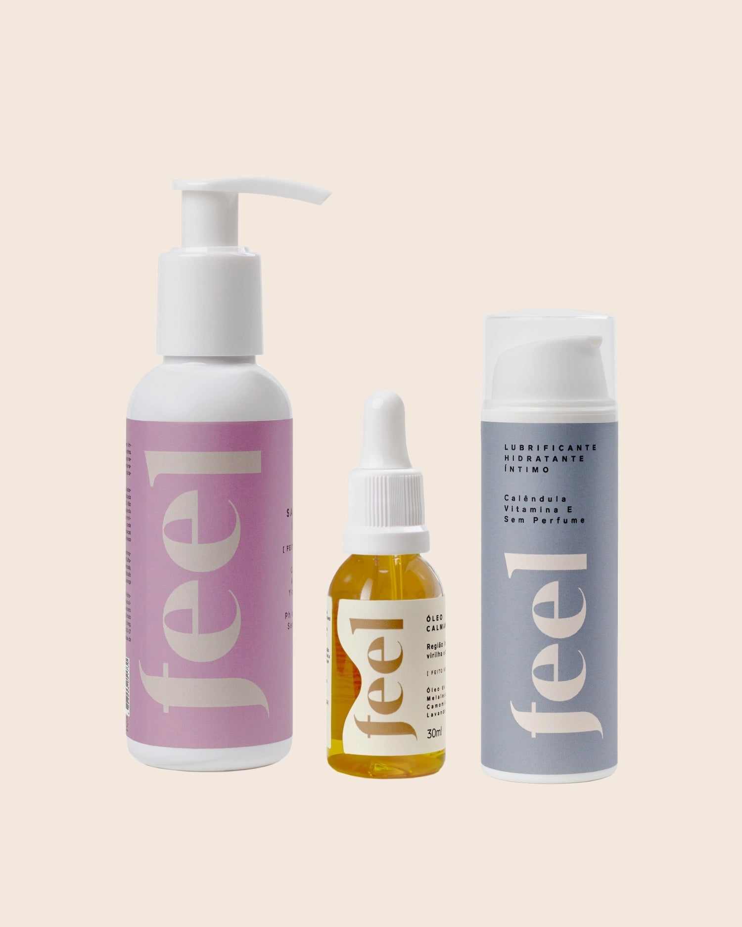 Kit Limpa, Acalma e Hidrata - Feel