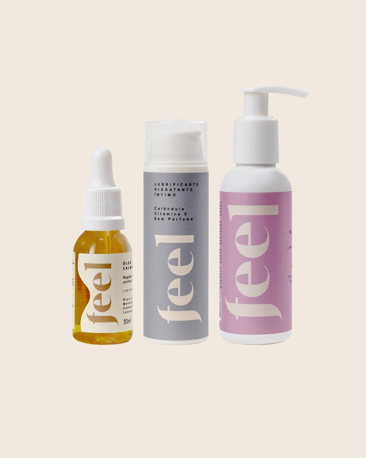 Kit Limpa, Acalma e Hidrata - Feel