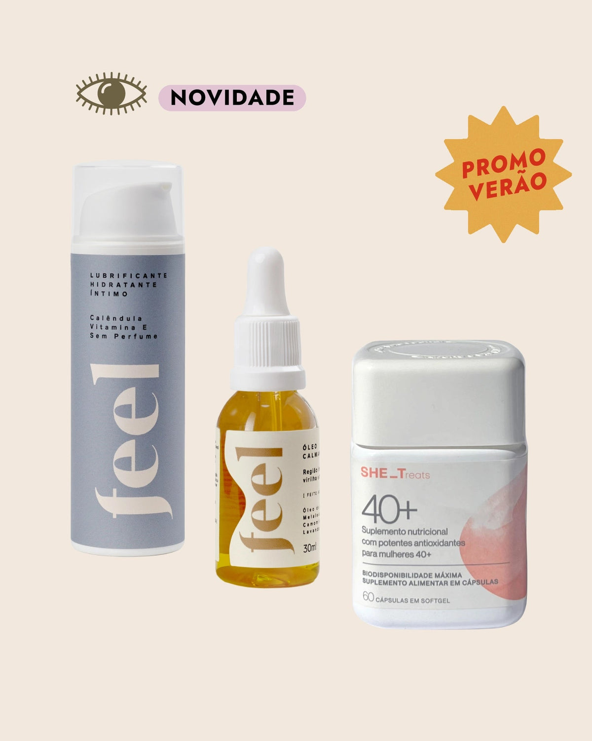 Kit Menopausa e Hidratação - Feel